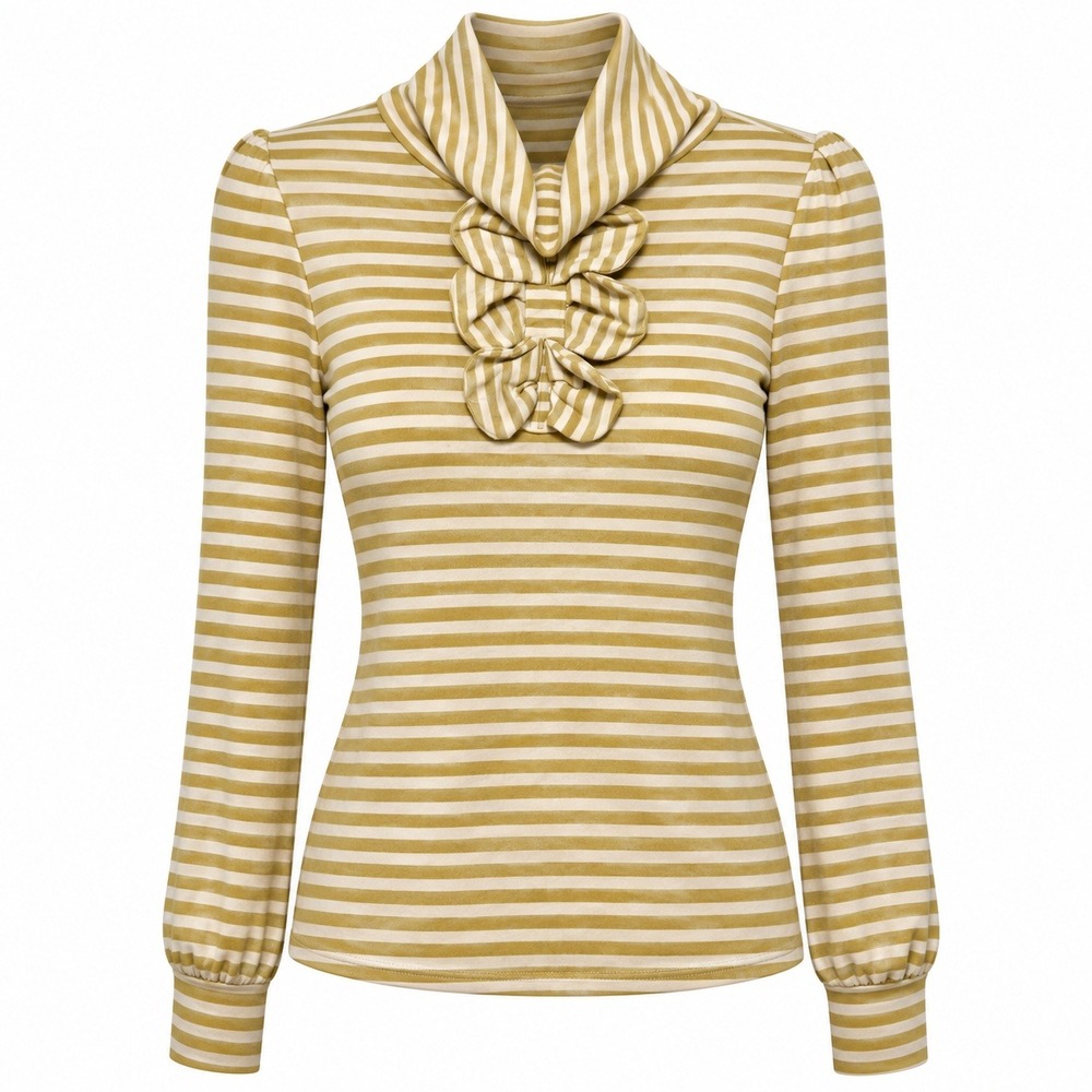 Light Academia Coquette Ruffle Top Women XS Cottagecore Preppy Dainty